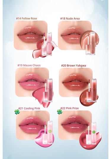 Peripera Ink Mood Glowy Tint 25 Hot Strawberry Soda Cafe