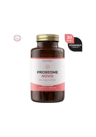 Next-Microbiome Probiome-Novo 30 Çiğneme Tablet