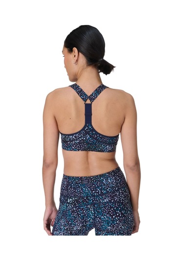 Sweaty Betty Sweaty Betty Power Medium Support Sports Br Kadın Mavi Fitness Bra 5109 Çok Renkli