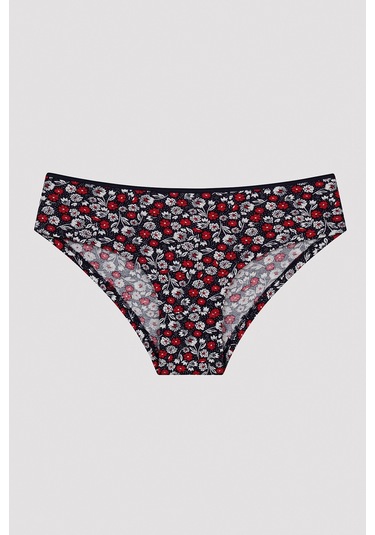 Poppy Flower 3lü Hipster Çok Renkli Külot Çok Renkli