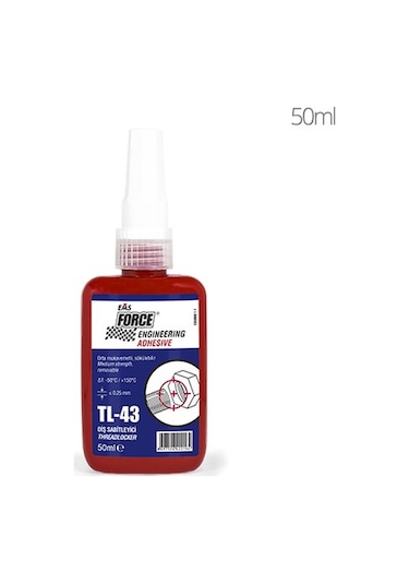 Ems Force Tl43 50ML Cıvata Sabitleyici Orta Kuvvet