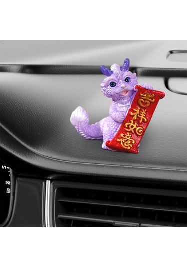 Homyl Çin Yeni Yılı Ejderha Heykeli Heykel Ev Oturma Stil-d