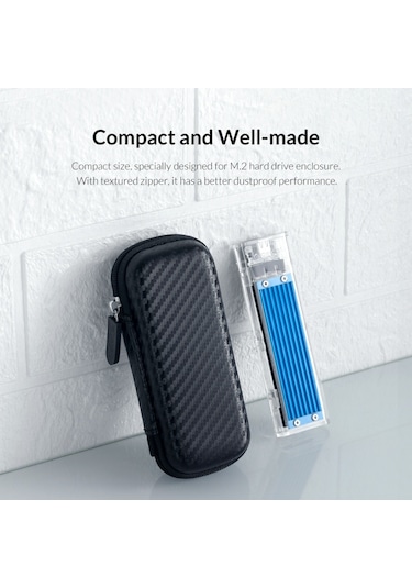 Orıco-m2ph01-bk-bp M.2 Sabit Sürücü Eva Kasa Saklama Çantası