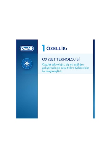 Braun Oral-B Aquacare 4 Oxyjet 4 Mod Şarjlı Ağız Duşu