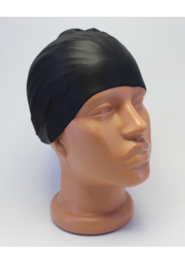 Profesyonel 50 Adet Gerçek %100 Silikon Deniz Havuz Yüzücü Bonesi Mavi