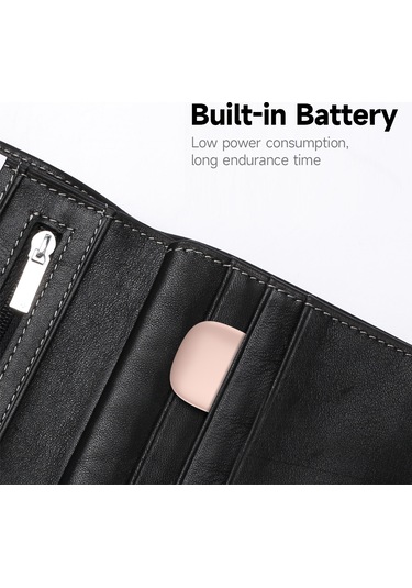 Samdoo Altın Findtag Konum Takip Cihazı - Nesne Kayıp Engelleme Alarmı, İos Uyumlu, Uzun Pil Ömrü, Kompakt Abs Kasa