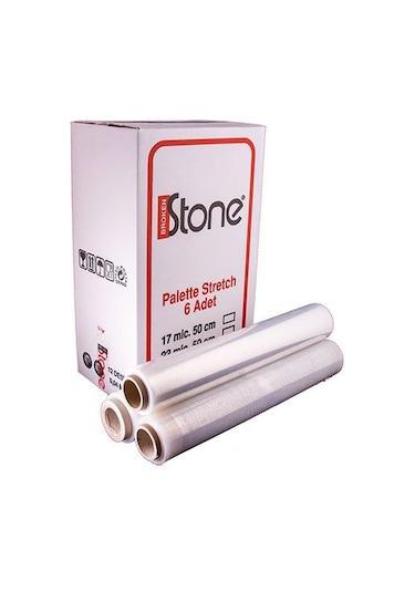 Palet Streç 17 Mic 300 Mt 6 Adet