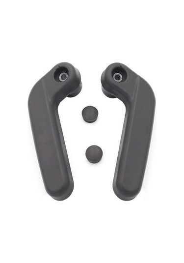 Jokmae Honda Civic Del Sol 1993-1997 Targa Çatı Kilit Kolu Seti - Sürücü Ve Yolcu Tarafı - Siyah Abs Malzeme