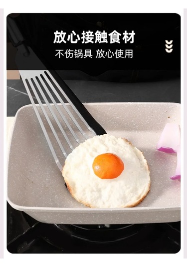 Stil'nyj İ Udobnyj Dom Pançalar İçin Çiziksiz Mutfak Silikon Spatula 368456067 Çelik