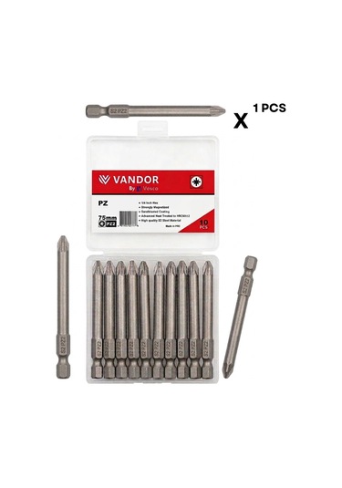 Bits Uç Matkap Ucu Tornavida Ucu Vidalama Ucu S2 Yüksek Kalite Çelik Spz2 75 - 637962027778