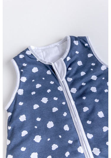 Premium Kalite 2,5 Tog 100% Pamuk Penye Astarlı Kız -erkek Çocuk Uyku Tulumu Lacivert