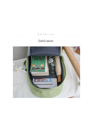 Minik Ayı Okul Çantası Ortaokul Ve Lise Öğrenci Sırt Çantası-beya