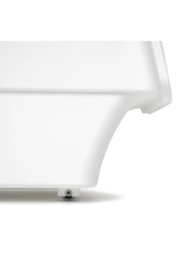 Motek Çok Amaçlı Tekerlekli Organizer 12 LT Tek Modül Beyaz