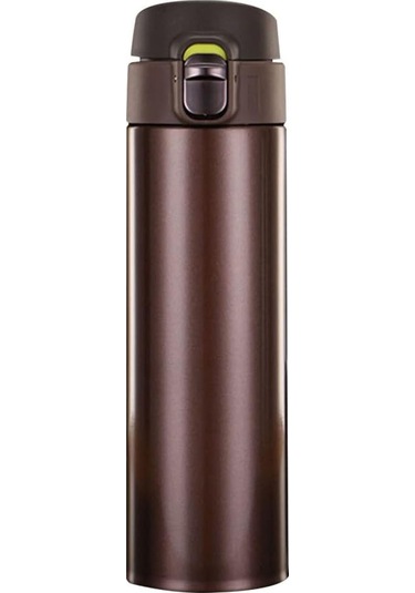 Forzacase Paslanmaz Çelik Termos Matara - Fc432 Kahverengi 400 ML