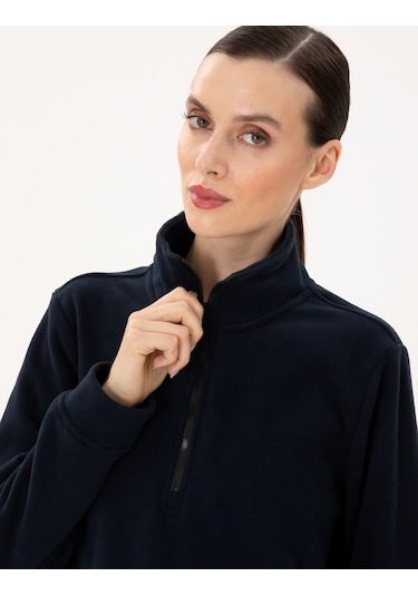 Pierre Cardin Kadın Lacivert Sweatshirt 50300846-vr033 Lacivert