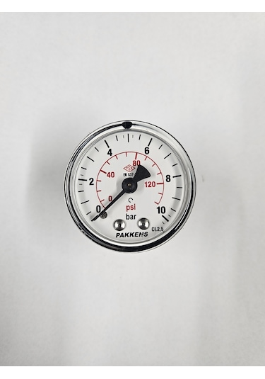 Çap 50 Arkadan 10 Bar Kuru Manometre - Pakkens