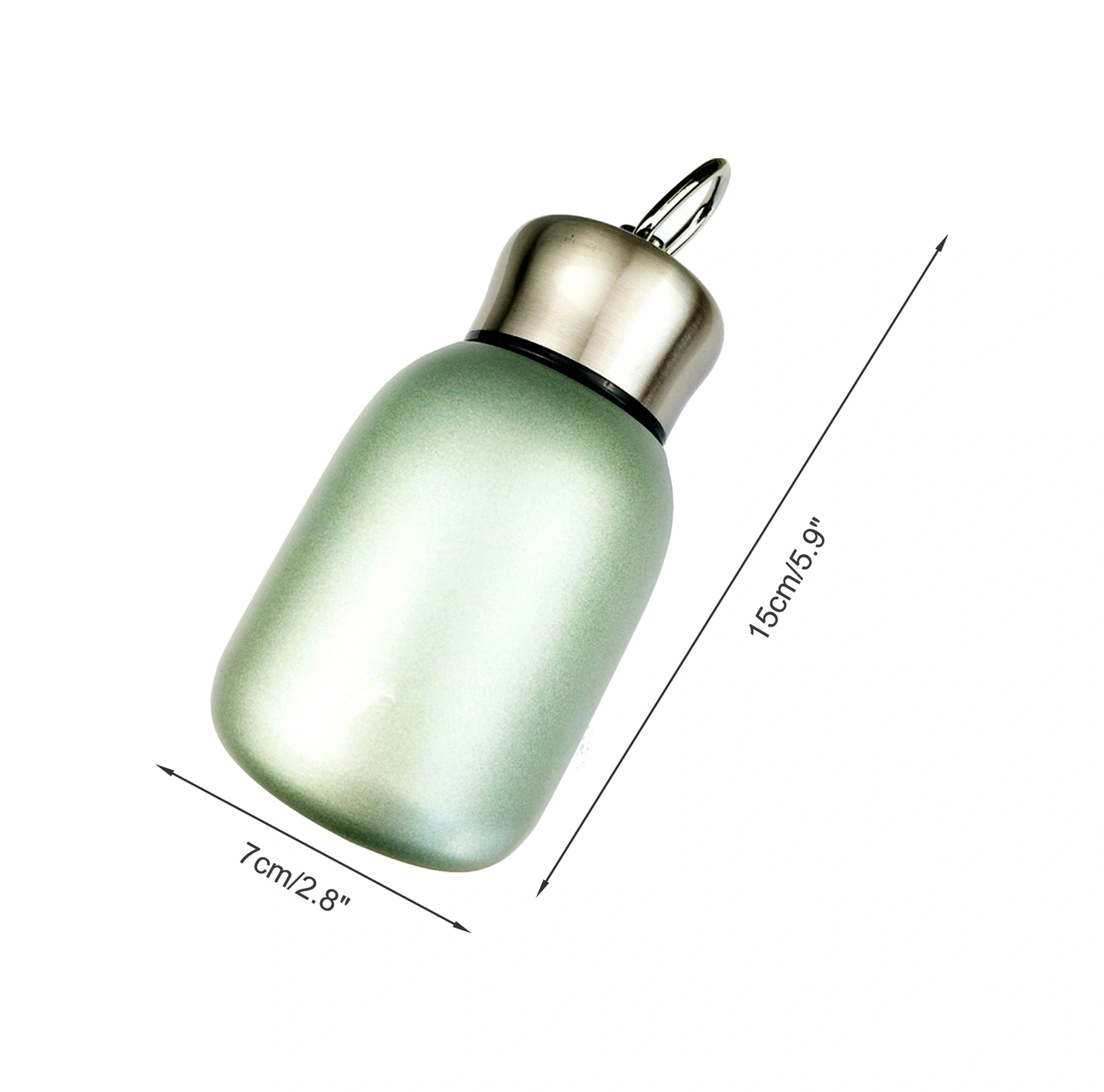 Youmex 304 Çelik Vakumlu Isı Saklama Bardak, 300ml Hafif Taşınabilir Kadınlar İçin Mat Süratlı, Güneşli Renk Seçenekleriyle Günlük Su İçim