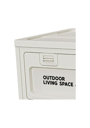 Suntek Katlanabilir Depolama Kutusu 27l Konteyner Kamp Beyaz