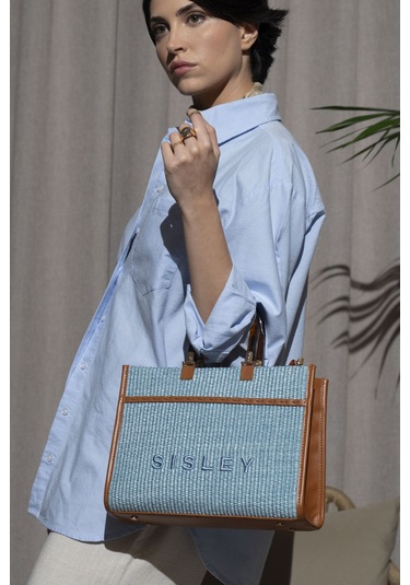 Sisley Kadın El Çantası C.sly 109 Mavi