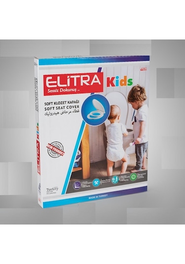 Elitra Kids Klozet Kapağı Çocuk Adaptörlü