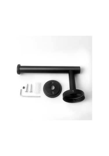 Novahub 4'lü Set Paslanmaz Çelik Banyo Havlu Askısı - Gümüş Renk Pratik Kullanım Gümüş