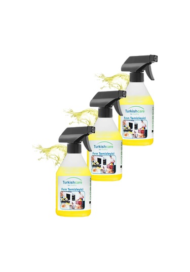 Fırın Temizleyici 500 Ml. Üçlü Set Diğer