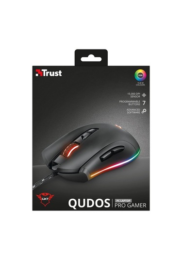 Gxt 900 Qudos 15.000 Dpı Rgb Gamer Mouse Gtx