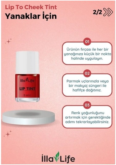 İlla Life Uzun Doğal Dudak Koruyucu Nemlendirici Su Bazlı Lip Balm