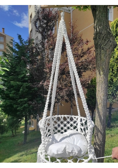 Ipekhamak Relax Ipek Hamak-Davul Hamak Beyaz