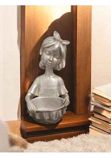 Kırılmaz Polyester,sepetli Kız Biblosu