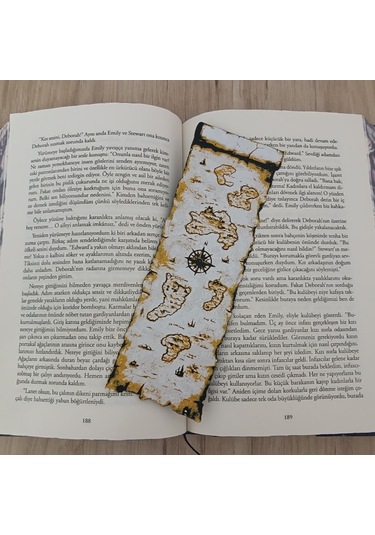 Kitap Ayracı - Korsan Haritası