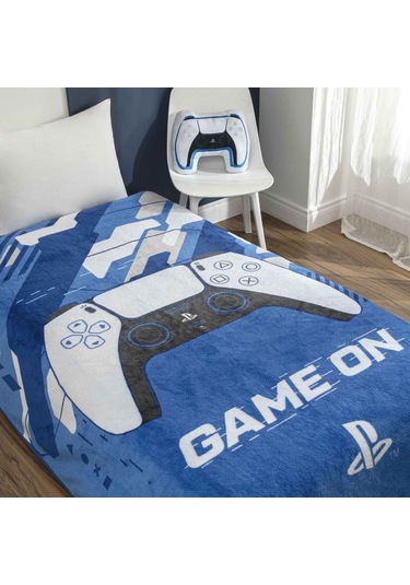 Lisanslı Playstation Tek Kişilik Battaniye 000000001500222947 Çok Renkli