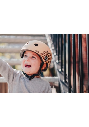 Scoot And Ride Lifestyle Bebek Kaskı Xxs-s Leopard 181206-96561