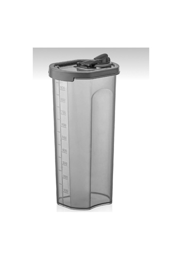 Platin Ölçekli Yağdanlık - Sıvı Yağlık Sirkelik 1000 Ml Gri Diğer