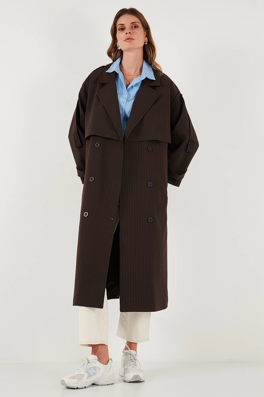 Lela Bayan Trençkot 6839583 Kahve Kahve