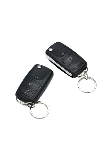 Yaozixa 12v Araba Bt Uyumlu Anahtarsız Kontrol Sistemi - 3 Tuşlu Kumanda, Led Işık, Uzakdan Kilitleme/açma, 3-8m Bt Mesafesi