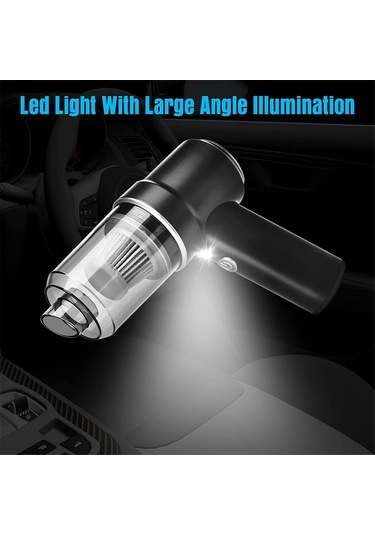 Amigaelegant El Tipi Araba Süpürgesi 120w Güçlü Emiş