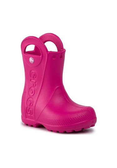 Crocs Handle It Çocuk Yağmur Çizmesi 12803-6x0 Pembe