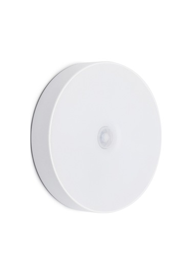 Youtek Pır Hareket Sensörlü Usb Şarjlı 700mah Led Gece Lambası, Yumuşak Işık, Bebek Odası, Otomatik Aç-kapat, Beyaz Beyaz