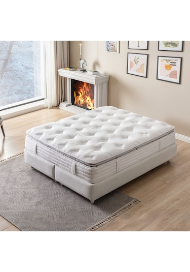 HB Bedding Sleepy Ultra Ortopedik Tavşan Tüylü Torba Paket Yaylı Yatak