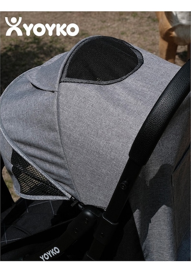 Yoyko Max Kabin Boy Tek Elle Otomatik Katlanan Pratik Autofold Bebek Arabası