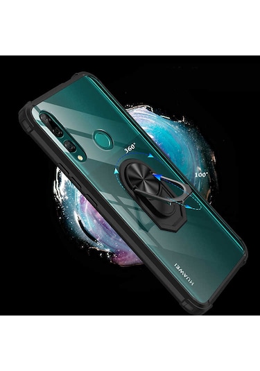 Huawei Y9 Prime 2019 Kılıf Zore Mola Kapak Kırmızı