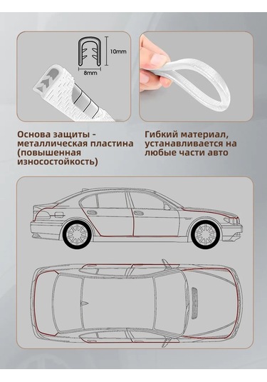 Pabk Araba Kapısı Kenar Beskytürü, Araç Kapı Contası 193579854