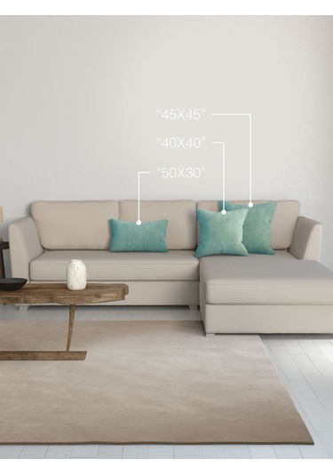 Home Daily Series Sis Mavisi Rengi Kırlent Yastık Kılıfı Sis Mavisi