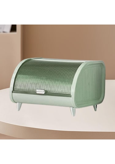 Homyl Kozmetik Saklama Kutusu Mutfak Kabı Fırın Kahve Yeşil