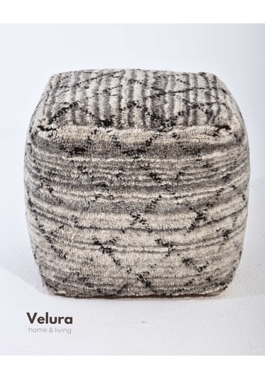 Azara Grey - Puf Gri