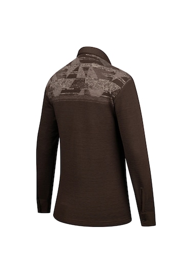 Çizgi Triko Erkek Uzun Kollu Desenli Gömlek Yaka Kol Manşetli Cepli Sweat 5026 Kahverengi Kahverengi Çizgi Triko Erkek Uzun Kollu Desenli Gömlek Yaka Kol Manşetli Cepli Sweat 5026 Kahverengi Kahverengi