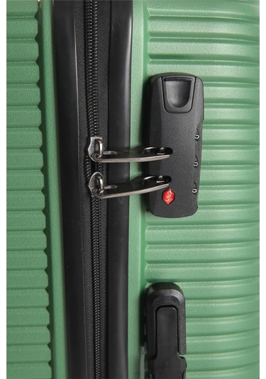 Ççs 5224 Polipropilen Orta Boy Valiz-metalik Yeşil