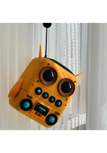 Maiyame Sarı Minyon Desenli Taşınabilir Bluetooth Hoparlör - Ip65 Su Geçirmez, 5-8 Saat Çalma Süresi, Fm Radyo Ve Tf Kart Desteği