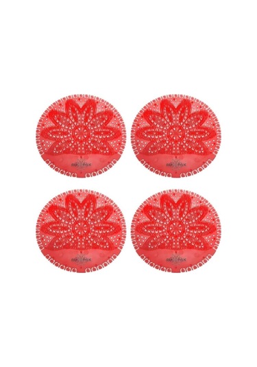 Mini Pisuvar Süzgeci Koku Giderici 4 Adet Tropikal